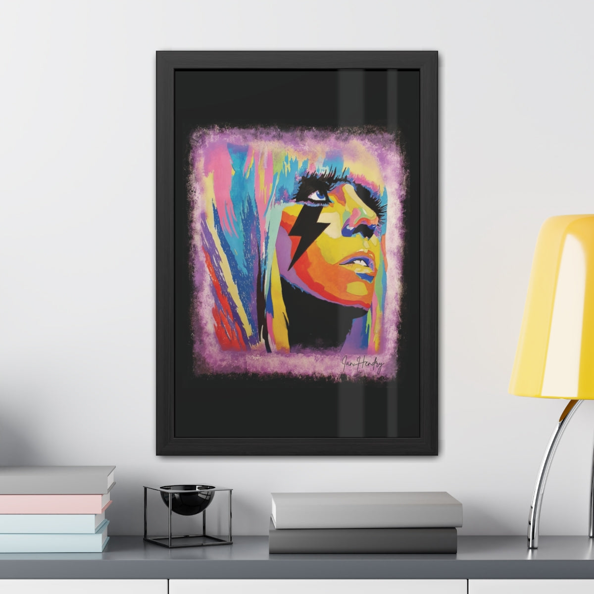 The Electric Showgirl – Framed Limited Edition Print