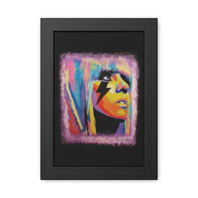 The Electric Showgirl – Framed Limited Edition Print
