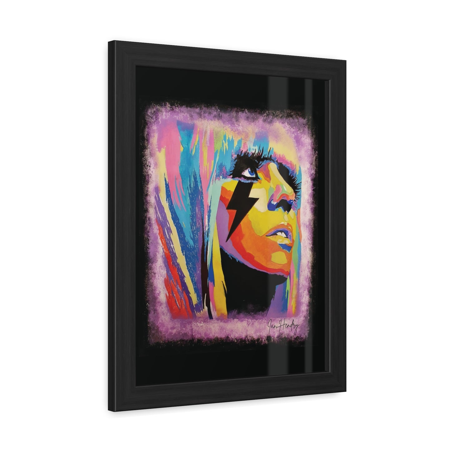 The Electric Showgirl – Framed Limited Edition Print
