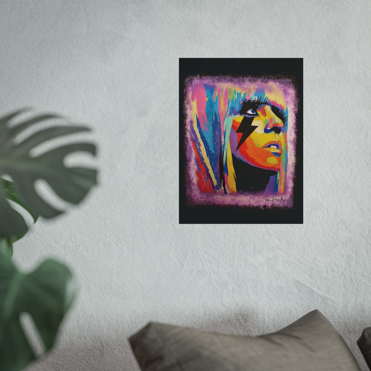 The Electric Showgirl – Limited Edition Fine Art Print (Unframed) various sizes