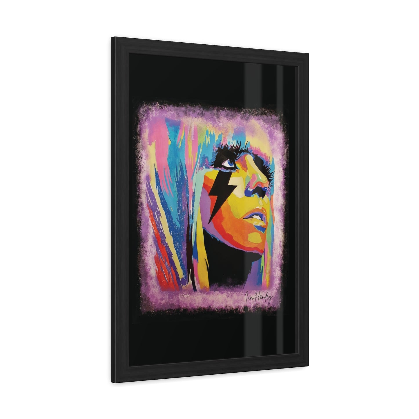 The Electric Showgirl – Framed Limited Edition Print