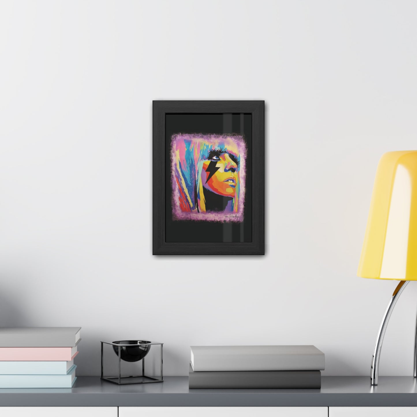 The Electric Showgirl – Framed Limited Edition Print