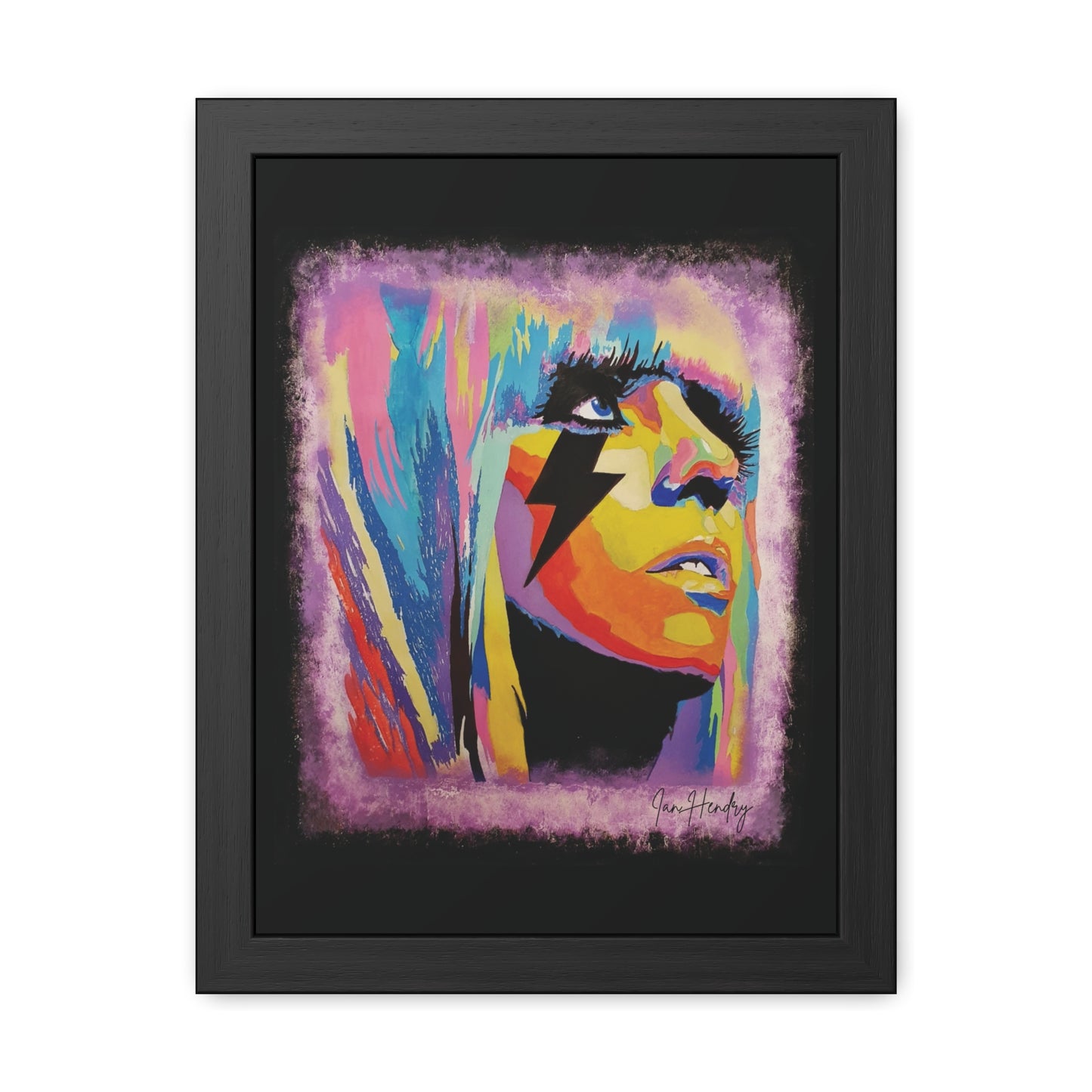 The Electric Showgirl – Framed Limited Edition Print