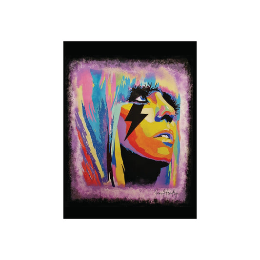 The Electric Showgirl – Limited Edition Fine Art Print (Unframed) various sizes