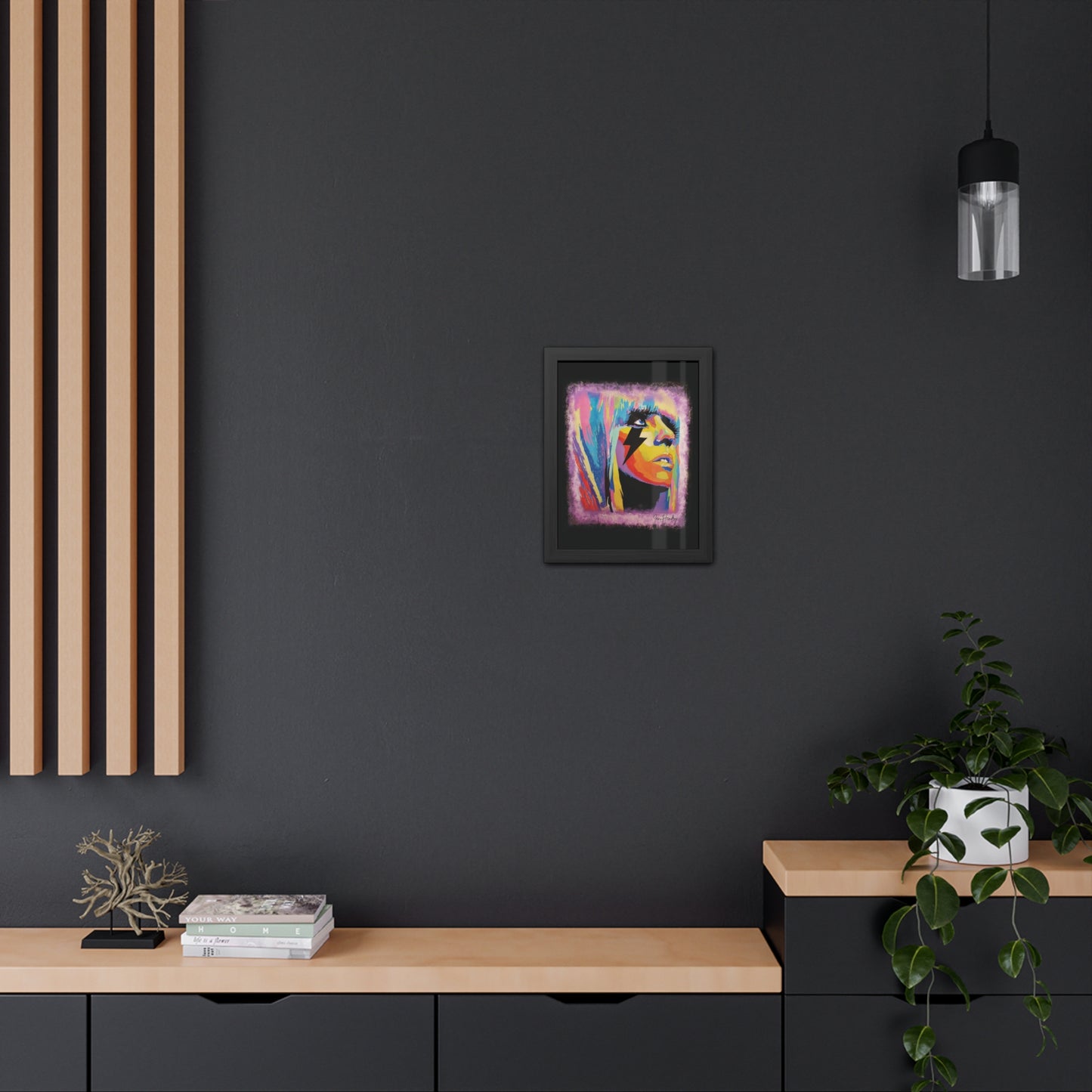 The Electric Showgirl – Framed Limited Edition Print