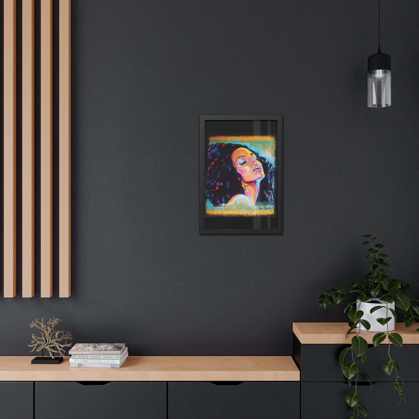 Iconic Diva – Limited Edition Pop Print (Framed) various sizes| Popdragon Art