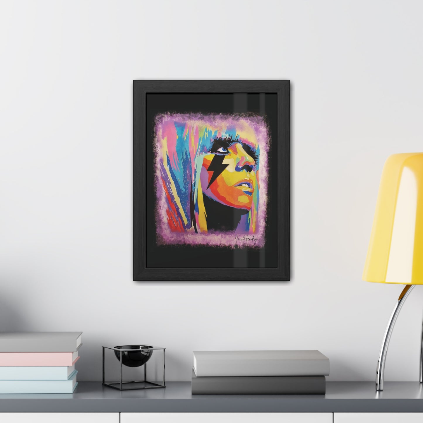 The Electric Showgirl – Framed Limited Edition Print