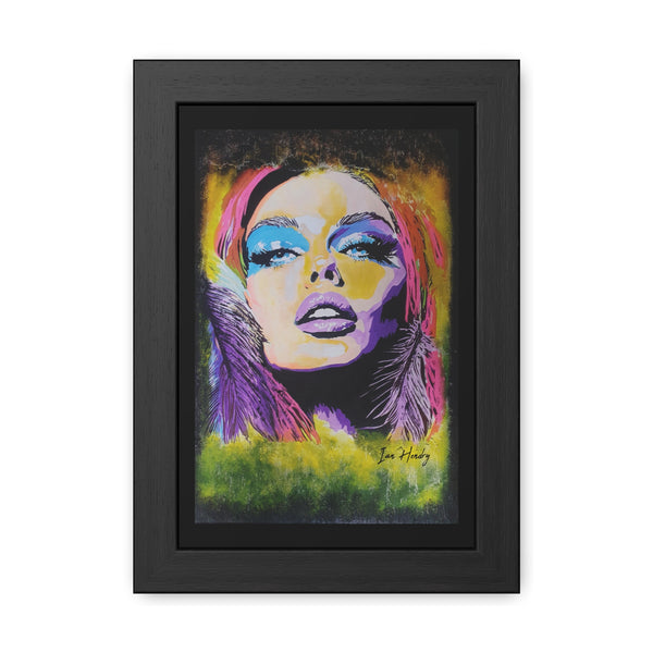 Pop Icon in Colour – Framed