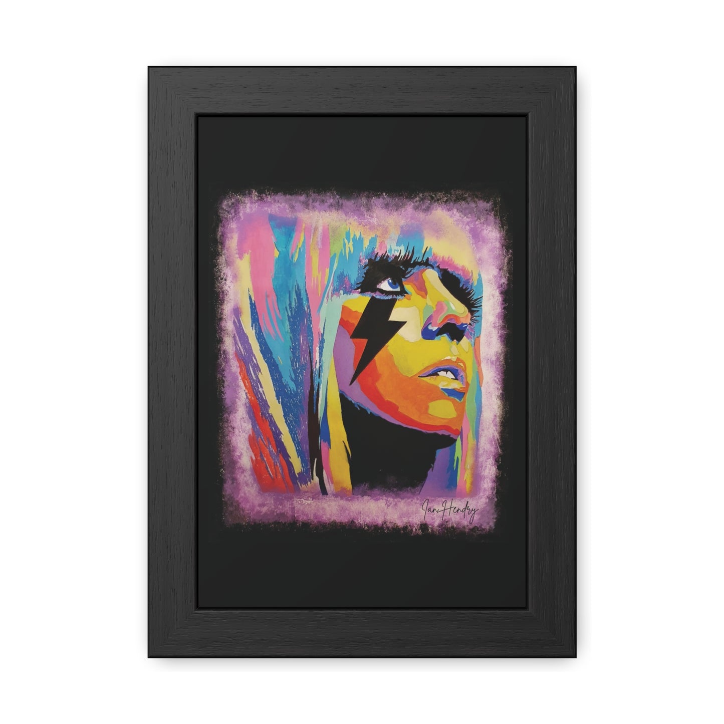 The Electric Showgirl – Framed Limited Edition Print