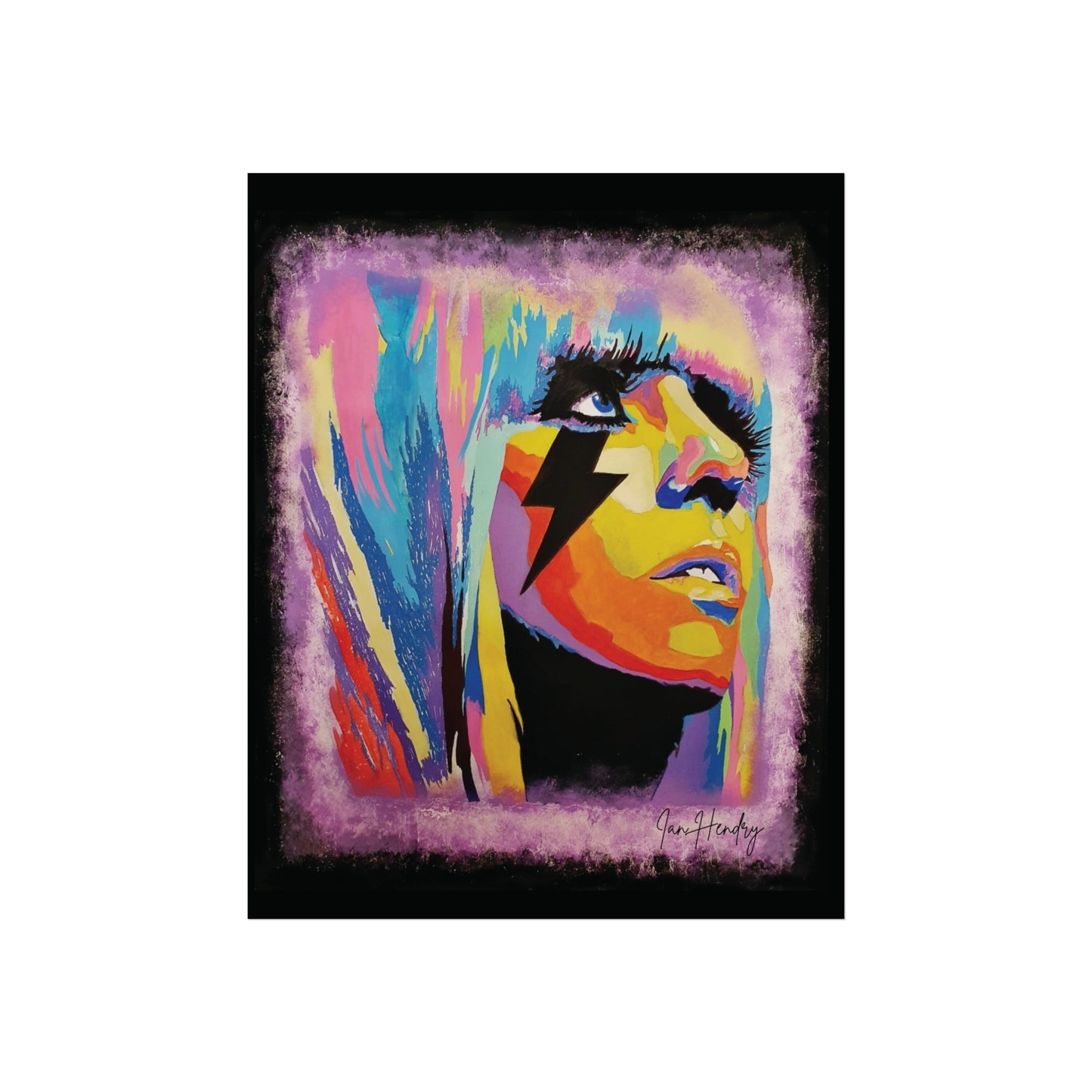 The Electric Showgirl – Limited Edition Fine Art Print (Unframed) various sizes