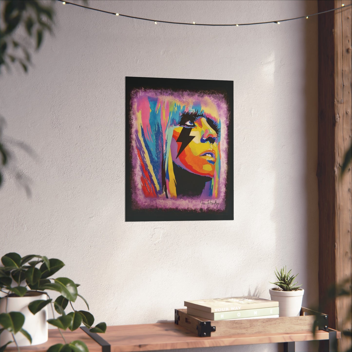 The Electric Showgirl – Limited Edition Fine Art Print (Unframed) various sizes